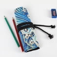 thumbnail image 5 of Estuche para bolígrafos con impresión de algodón y lino, con 24, 36, 48 y 72 agujeros, de gran capacidad, con mina de color, para papelería y bocetos, 5 of 5