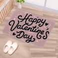 thumbnail image 5 of Valentine's Day Polyester Non-Slip Machine Washable Outdoor Floor Rug Chair Rugs Bath Rugs, 5 of 6