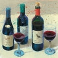 thumbnail image 2 of Wiens, James 20x20 Black Ornate Wood Framed with Double Matting Museum Art Print Titled - Wine Bouquet I, 2 of 4