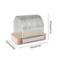 thumbnail image 3 of Xihbxyly Rebanadora de Pan de Acero Inoxidable, Base de Plástico Resistente, Diseño Antideslizante, Fácil de Usar, Cortador Multiusos para Pan y Queso, Esencial para La Cocina, Tamaño 14 X 10,5 X 9,2, 3 of 6