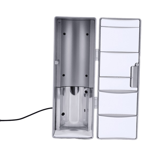 Refrigerator Mini Usb Fridge Freezer Cans Drink Beer Cooler Warmer Travel Icebox Car Office Use Portable