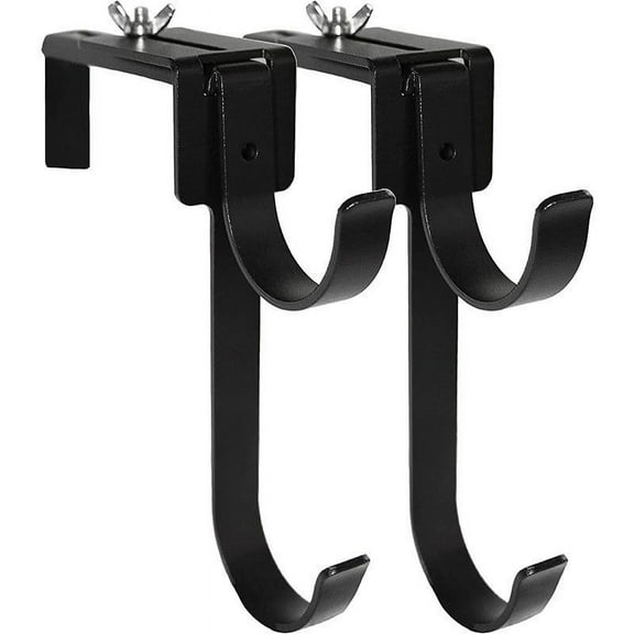 Japceit Aluminum Pool Pole Hanger Hook For Pool Poles Use To Hang Pool Accessories On Pool Fence/Wall