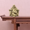 thumbnail image 1 of Colección Geomántica De Buda Sonriente Puro Maitreya De Latón, 1 of 8