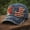 08#A, variant on US Vintage Country Style 250th Anniversary Hat Floral American Flag Baseball Cap USA 250th Anniversary Hat E One Size