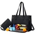 thumbnail image 1 of Bolsa de almuerzo LOVEVOOK para mujer con compartimento para portátil de 15.6 pulgadas, 1 of 7