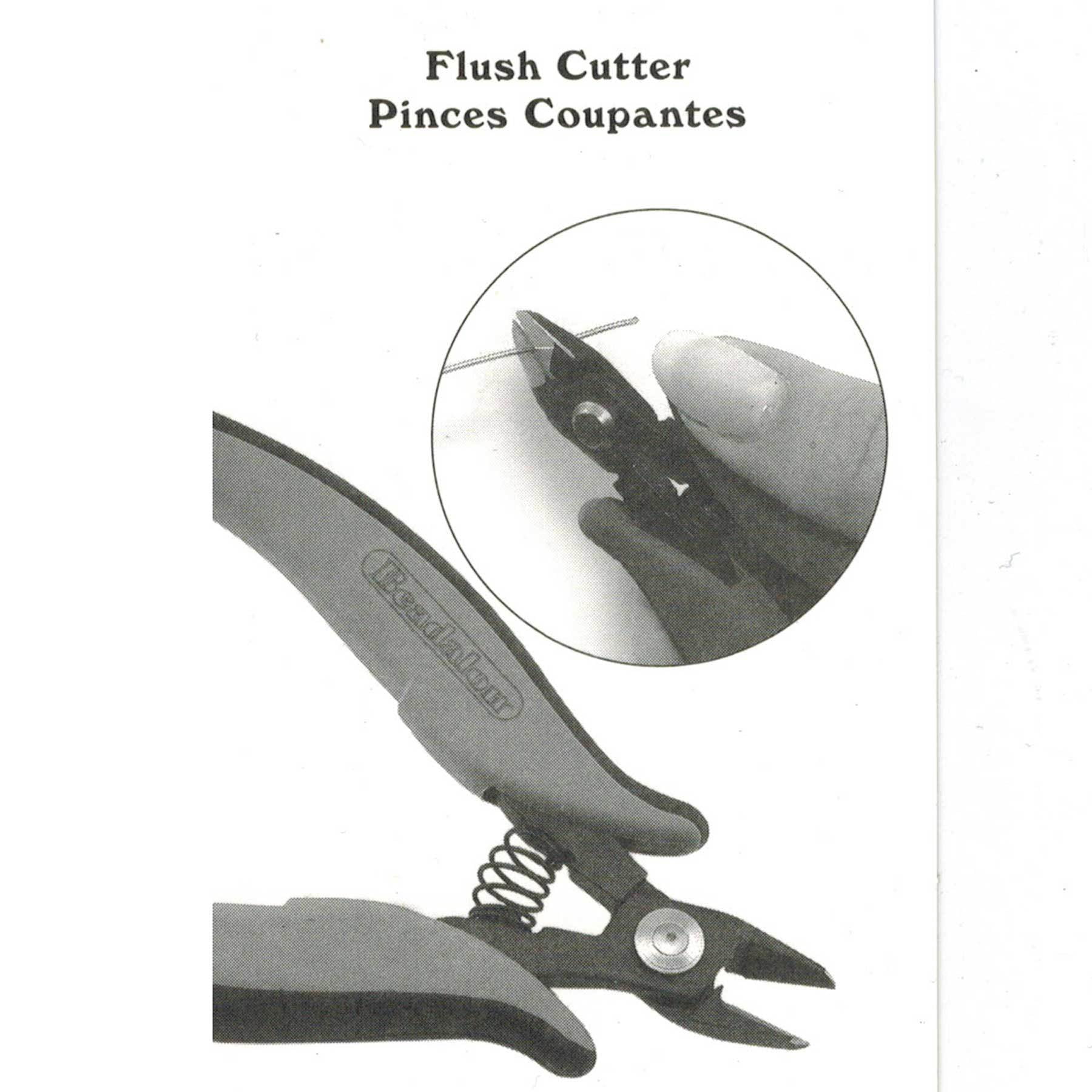 Beadalon Flush Cutter, Blue/Black