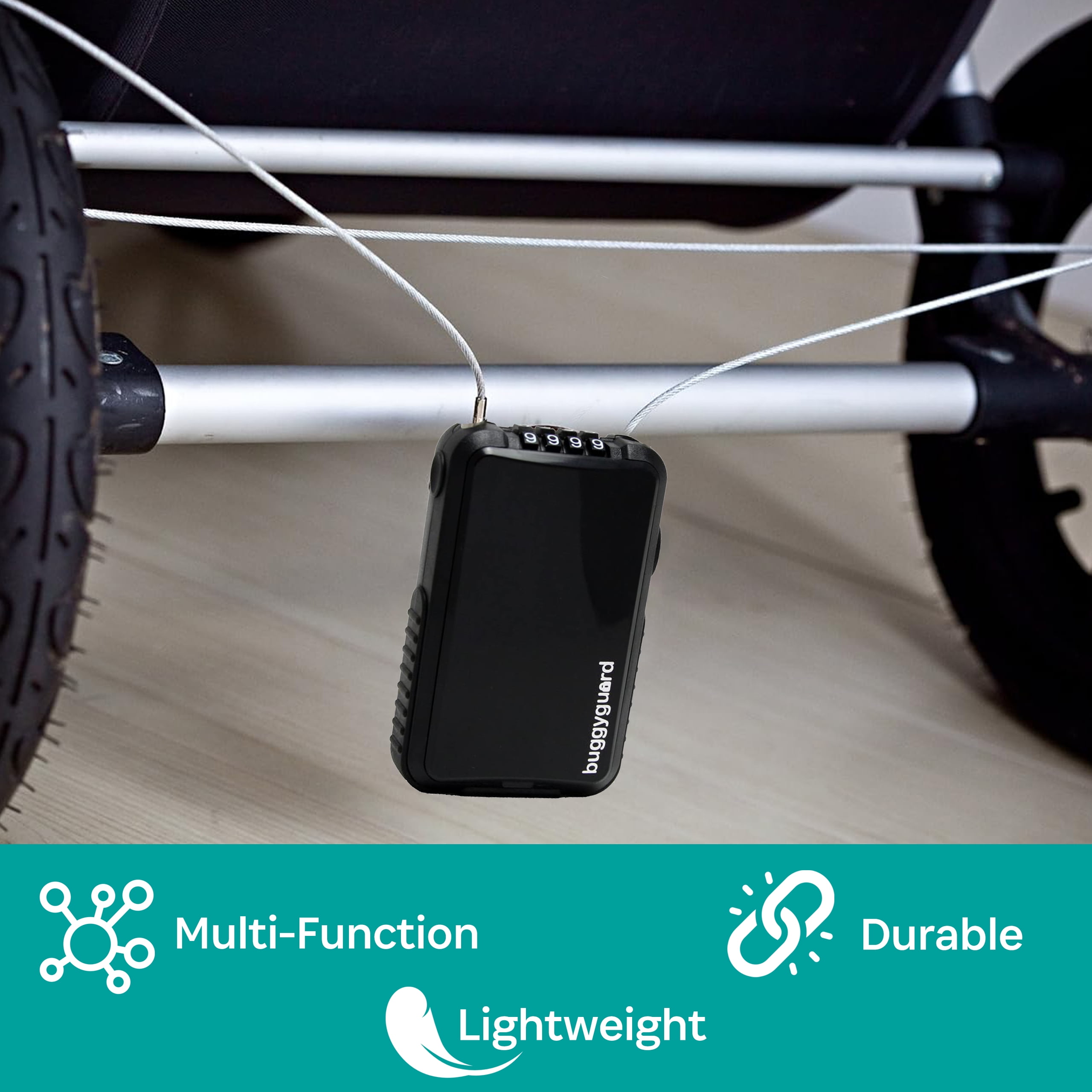 BuggyGuard Stroller Lock - Black
