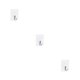 thumbnail image 4 of Moyic Ganchos adhesivos de 10 uds, ganchos de pared transparentes sin costuras, colgadores adhesivos para baño, hogar, cocina Transparente 3piezas, 4 of 6