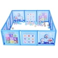 thumbnail image 4 of Valla de juegos para niños pequeños, parque de actividades para bebés, valla de seguridad para niños pequeños, valla de juegos para interiores, rendimiento comprobado, 4 of 11