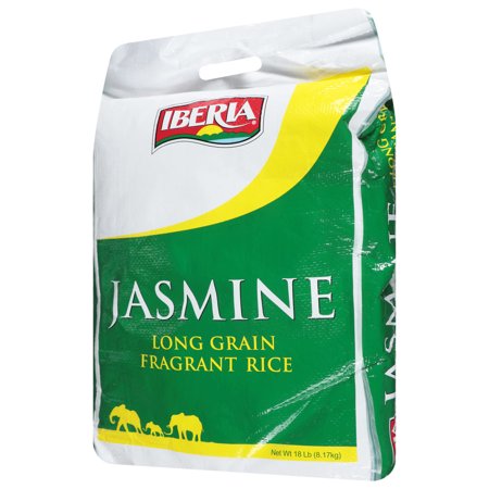 IBERIA JASMINE LONG GRAIN FRAGRANT RICE, 18 LB