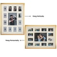 thumbnail image 5 of School Years Aluminum Metal Collage Picture Frame - Displays One 5x7 Photo and Twelve 2.5x3.5 Openings, K-12 Keepsake Gold, 5 of 6