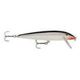 thumbnail image 2 of Rapala CountDown Lure Size 11, 4 3/8" Length, 9'-13' Depth, 2 #3 Hooks, Silver, Package of 1, 2 of 2