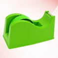thumbnail image 2 of Desktop Stationery Tape Cutter Dispenser Sealing Packaging Parcel Tape Seat Holder Dual Use Adhesive Paper Cutting Machine (Random Color), 2 of 6