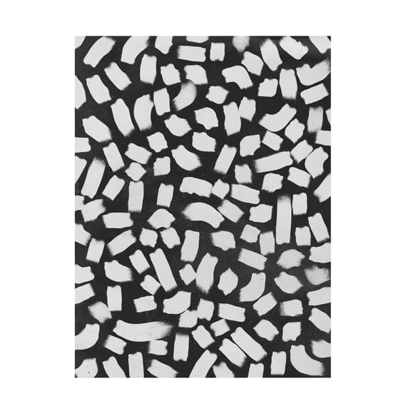 Canvas Wall Art - Treechild 'Shabby Brush Strokes Pattern' Wall Art for Living Room, Bedroom, or Office D?cor by Trademark Fine Art - 14 x 19 Inches