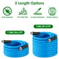 thumbnail image 7 of 50ft Heavy Duty Garden Hose 500PSI Flexible Garden Water Hose with 3/4" Fittings for Outdoor Lawn Car Watering Plants, 7 of 7