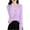 Purple, variant on Women's Long Sleeve Cardigan Lightweight Crochet Diamond-Knit Sweater Green 2XL