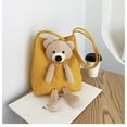 thumbnail image 5 of HaoXianJian Bags for Women Cute Bear Tote bag Shoulder Large Underarm bag Travel Work Handbag, 5 of 8
