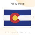 thumbnail image 3 of Colorado Flag Flag 3x5ft Double-Sided Printing Indoor/Outdoor Decorative Banner National Flag, 3 of 7