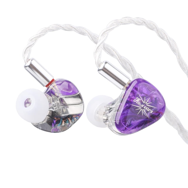 Monitor intraural Linsoul Kiwi Ears Orchestra Lite 8BA IEM Púrpura