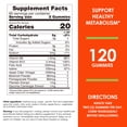 thumbnail image 7 of Nature's Key Apple Cider Vinegar Gummies 120 Count ACV Gummy with Folic Vitamin B6 B12 Beetroot & Pomegranate - Vegan, Non-GMO & Gluten-Free, 7 of 7