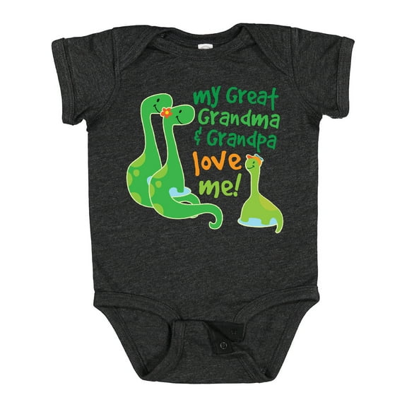 Inktastic My Great Grandma and Grandpa Love Me Boys Baby Bodysuit