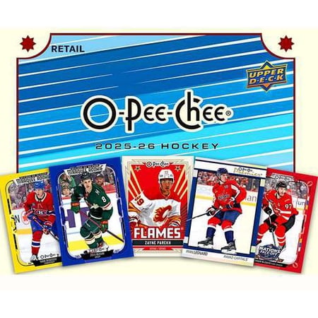 NHL 2025-26 O-Pee-Chee Hockey Gravity Feed Box [36 Packs]
