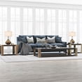 thumbnail image 4 of Pemberly Row 25.5" Ombre Brass Glass Teadrop Table Lamp with Linen Shade, 4 of 8