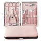 thumbnail image 2 of 18-Piece Stainless Steel Manicure and Pedicure Set with Nail Clippers and Tools, 2 of 5