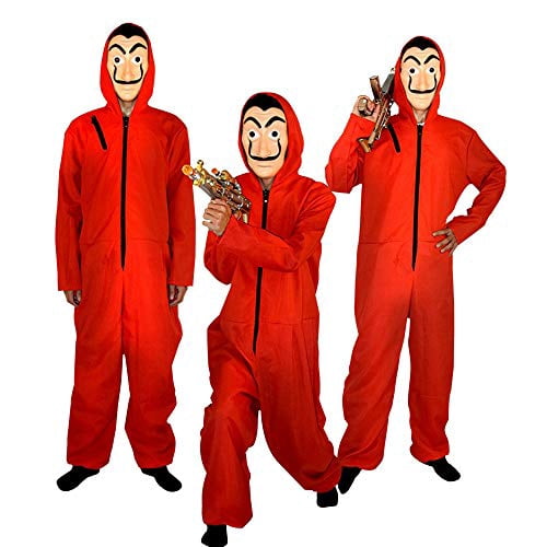 Unisex Dali Money Heist The Paper House La Casa De Papel Adult-1 Size  Xx-Large | Walmart Canada