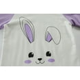 thumbnail image 4 of FEDPOP Toddler Girls Rabbit Pajamas Easter Sleepwear Summer Short Pjs 5t, 4 of 8