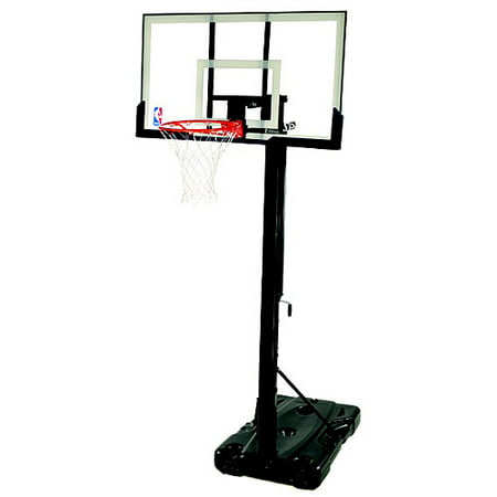Spalding NBA Portable Basketball Hoop with 54″ Polycarbonate Backboard