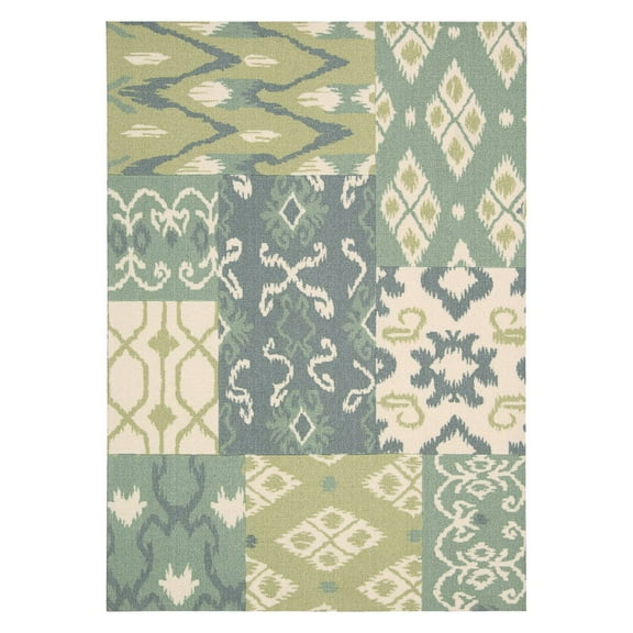 Nourison Vista Patchwork Decorative Contemporary Area Rug