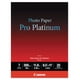 thumbnail image 1 of Papel fotográfico Canon 2768B022 Pro Platinum 8.5 x 11 pulgadas, 20 hojas, 1 of 2