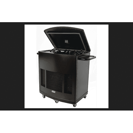 Patio Pal - Phoenix Patio Pal Portable Multi-Purpose Cooler 120 volts 1,000 sq. ft. Black with Copper