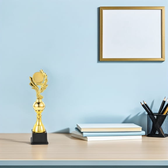 EXHUMKY Plastic Sports Trophy Award Lightweight and Versatile Design for Competitions and Events