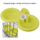 thumbnail image 4 of Cuenco Doble Para Cachorro De Perro Y Gato, Alimentador De Agua Para Alimentos Colgante Extraíble Taza Para Gallinero Con Alimentador De Agua Y Comida Para Cachorro Perro Gato, 4 of 7
