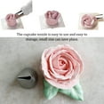 thumbnail image 4 of Matsuzay Pack of 5 Stainless Steel Piping Tip Decorative Portable Nozzle Cookies Cooking Biscuit Household Rose Reusable Cupcake 2Conjunto, 4 of 6