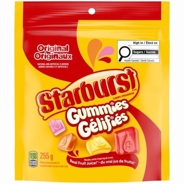 STARBURST, Original Gummy Candy, 255 g