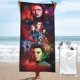 thumbnail image 1 of Toallas de playa con estampado de Stranger Things, toallas de baño absorbentes y ligeras de secado rápido, toalla de baño de microfibra ultra suave para viajes, playa, gimnasio, camping, yoga,, 1 of 8