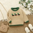 thumbnail image 6 of Kiijoy Boys Sweater Fall Animal Embroidery Long Sleeve Pullover Top, Sizes 12-18M, 6 of 8