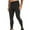 Black, variant on WIZUTIZ Mens Athletic Compression Pants Tights Sports Workout Leggings Pant