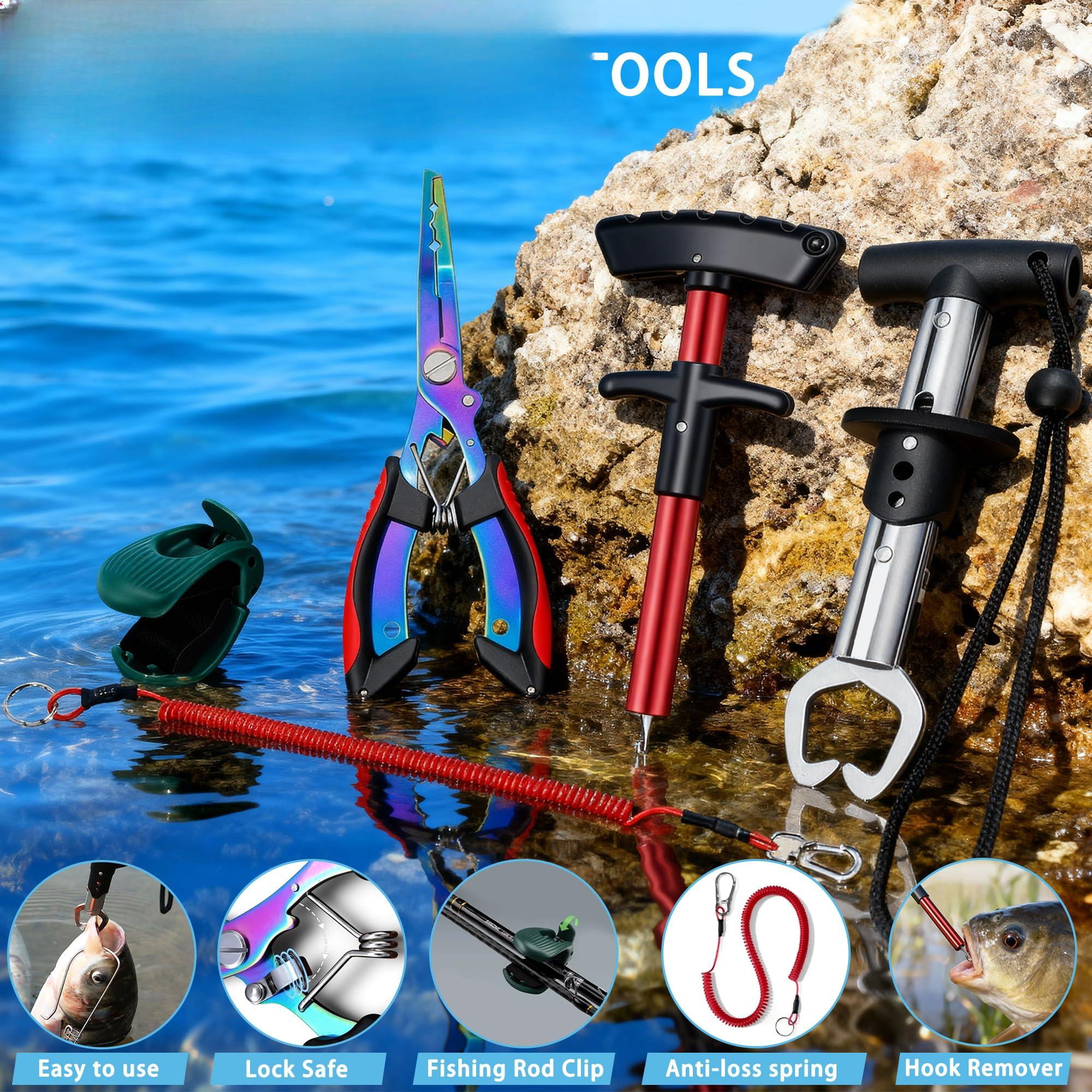 Fishing Backpack With Tackle Boxes Sling Bag Rod Holder Waterproof Gear  Gifts For Men Women Combo Kit Camouflage Black