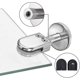 thumbnail image 2 of Glass Clamp for Stairs, 2 Pieces Glass Clamp 6-8mm, 304 Stainless Steel Glass Clamp, Glass Clamps for Balustrade, with Lower Support Column, Adjustabl, 2 of 5