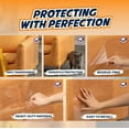 thumbnail image 3 of Panther Armor Cat Scratch Furniture Protector, Gloss 8 Sheet Pack w 64 Twist Pins (4XL+4L), 3 of 7