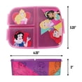 thumbnail image 6 of Disney Princess Lunchbox for Kids - Bento Box with Multiple Compartments - Spill-Proof and Leak-Proof - Durable and Easy to Clean, 6 of 7