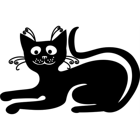 Wall Design Pieces Cat Design 19 Animal Kids 14 X 28 Inches