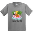 thumbnail image 3 of Inktastic Tampa Bay Florida Flamingo Youth T-Shirt, 3 of 5