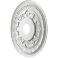 thumbnail image 4 of Ekena Millwork 19"OD x 3 1/2"ID x 1"P Baltimore Thermoformed PVC Ceiling Medallion (Fits Canopies up to 7 3/4"), Universal Aged Metallic Rust, 4 of 10