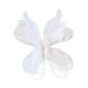 thumbnail image 4 of Adorno colgante de pared con forma de mariposa artificial, fondo brillante decorativo. Blanco, 4 of 9