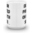 thumbnail image 4 of Funny Personalized Text Gifts Sphynx Cat White Custom Name Christmas 2022 Gifts White Coffee Mug White 15oz, 4 of 5